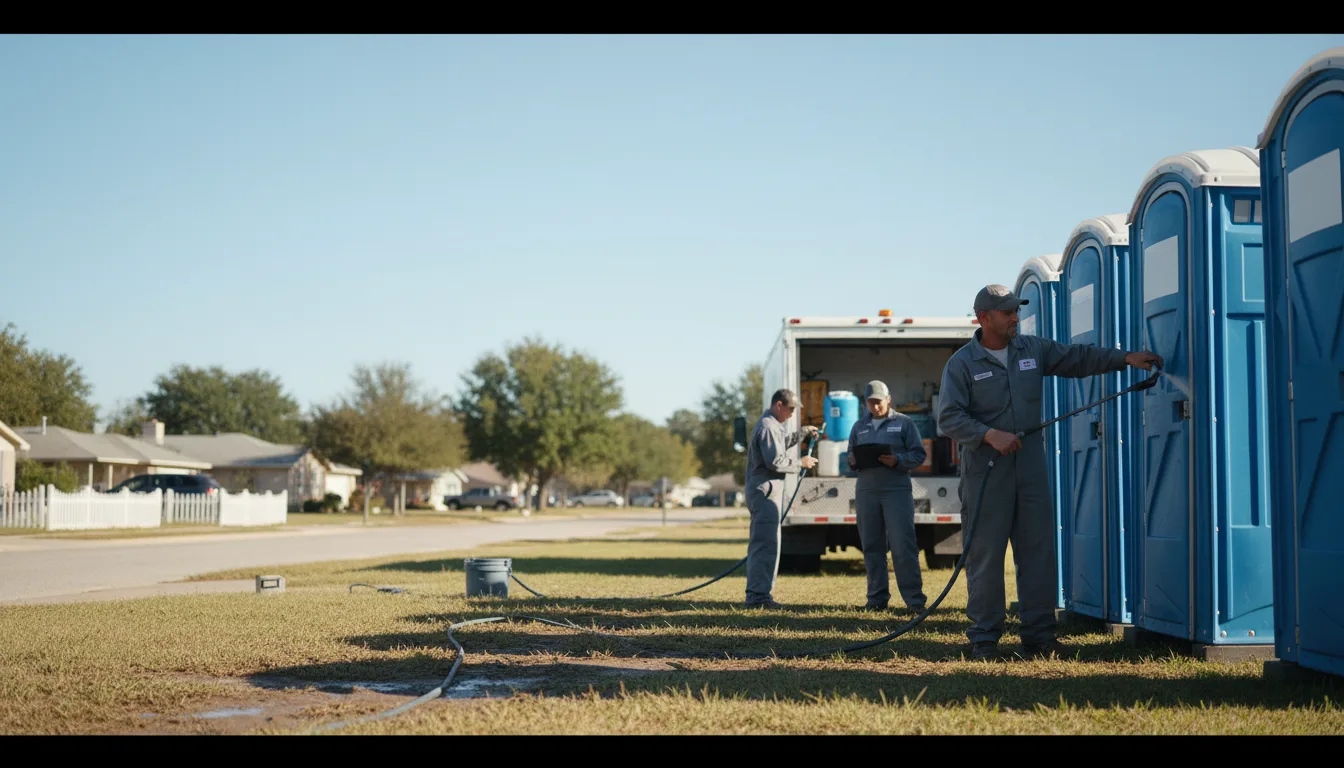Long-Term Portable Toilet Rental in Virginia near me